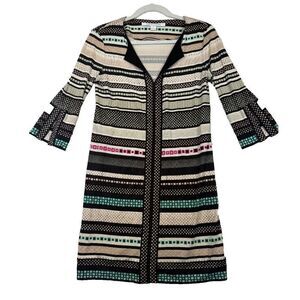 DIANE VON FURSTENBERG Rose Silk Jersey Dress Women’s Size‎ 4